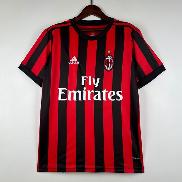 Tailandia Camiseta AC Milan 1ª Retro 2017-2018